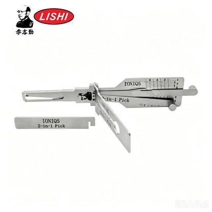 Lishi Ioniq5 with CutOut 2-in-1 Pick & Decoder HU134 for Hyundai - Kia Lishi Tool Anti Glare