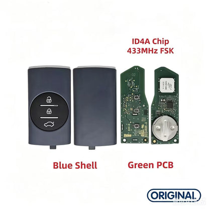 Original Smart Remote Key ID4A ID47 433MHz for Chery Tiggo 5X Tiggo 7 Plus 8 Plus Exeed Vantas TX VX LX TXL
