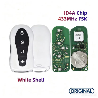 Original Smart Remote Key ID4A Chip 433MHz for Geely Azkarra Atlas Pro FX11 Tugella Coolray Okavango