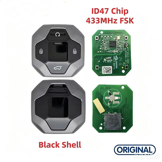 Original Smart Remote Key ID47 Chip 433MHz for Chery Jetour T2 T1 T3 TX Jetour Traveller